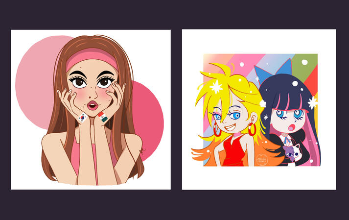 This is part of the art I sell at events