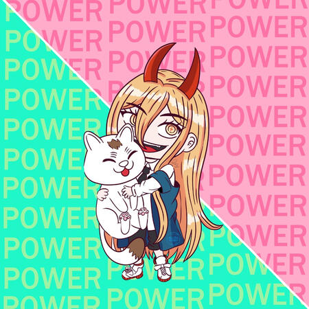 #chainsawmanfanart #makimafanart #animeart This is part of the art I sell at events